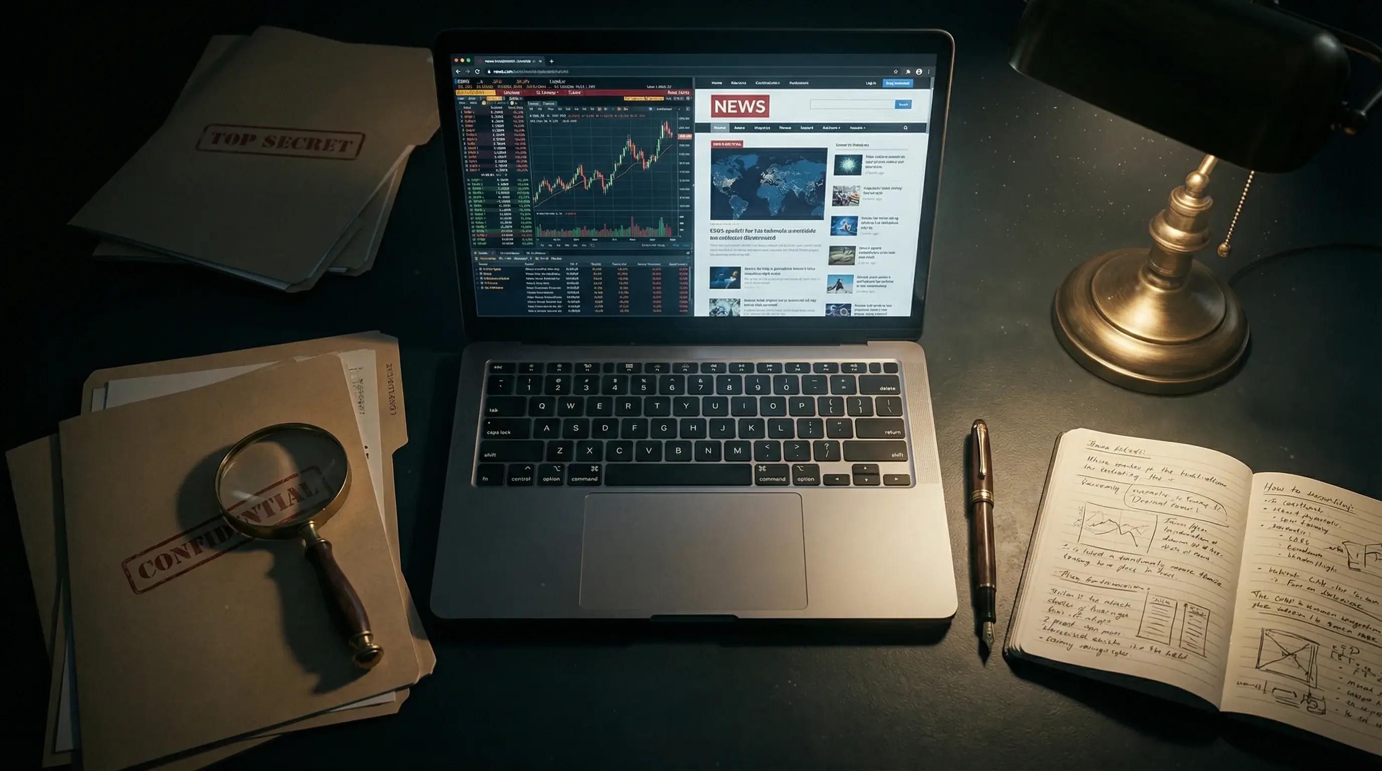 调查记者办公桌面 - 吃瓜五一 深度调查